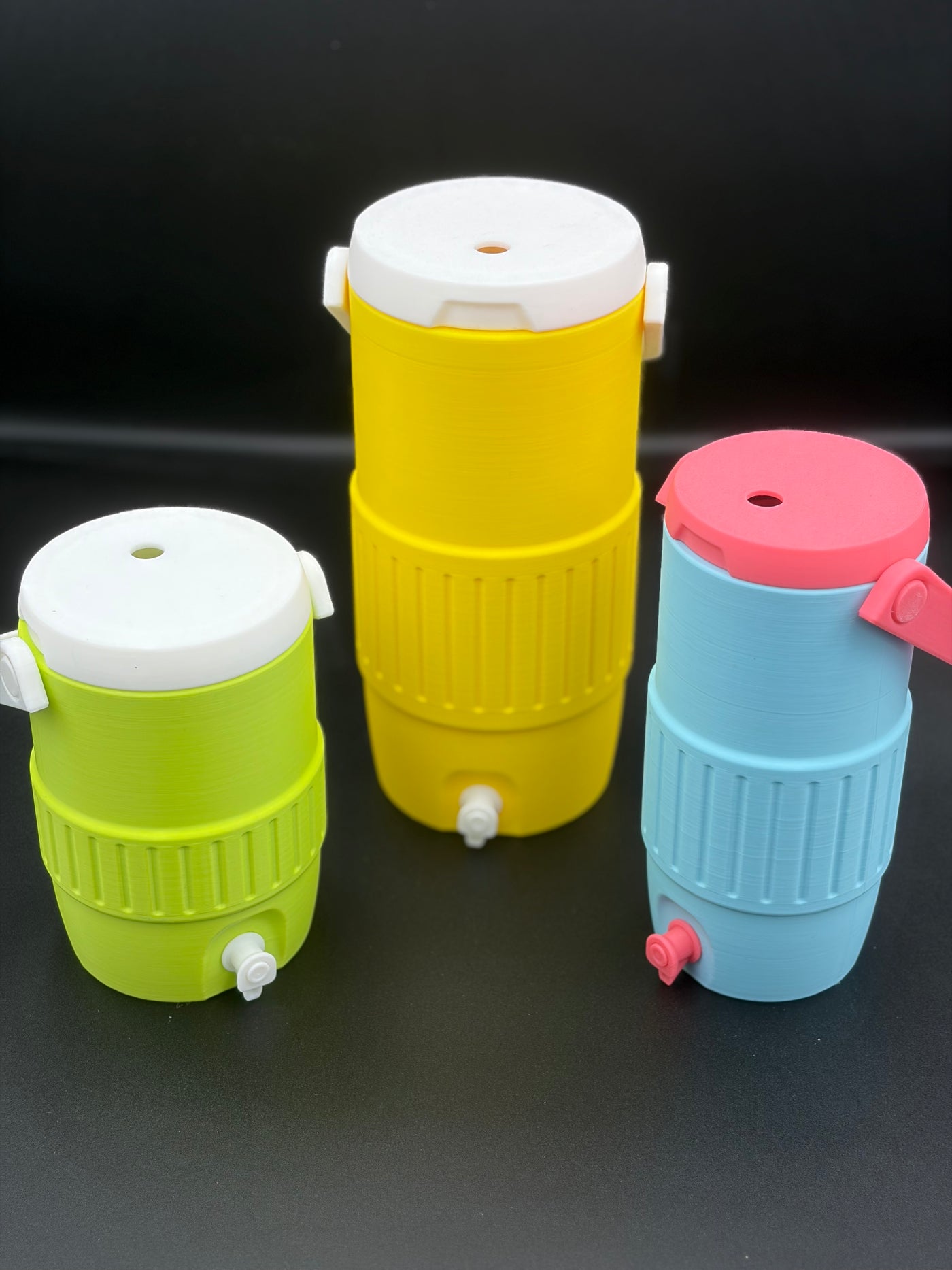 3D Printed Cooler Can Koozie – Mini Dispenser Style