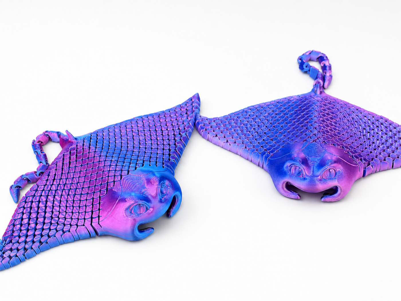 Manny the Manta Ray – 3D Printed Figurine