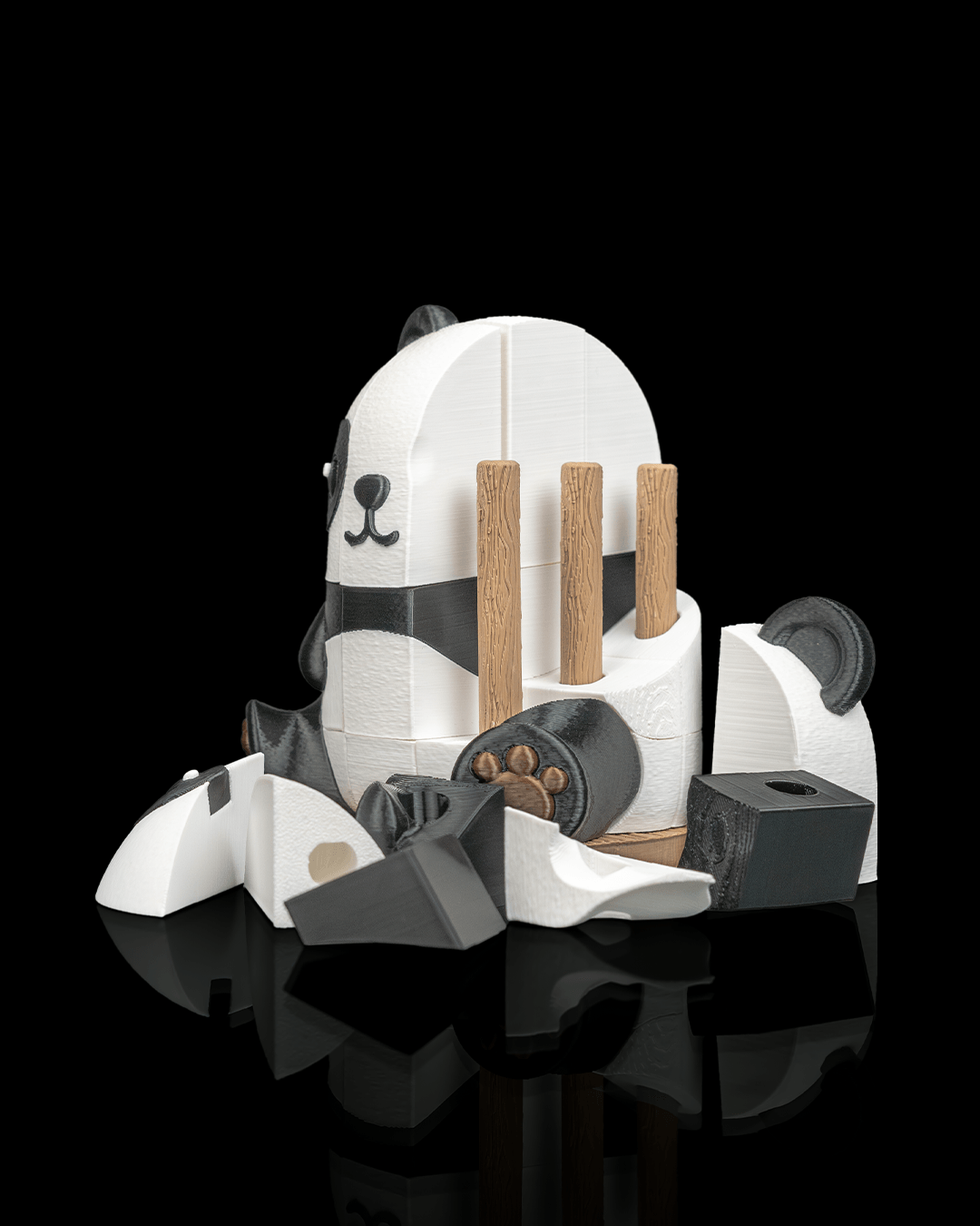 Panda Pieces Puzzle